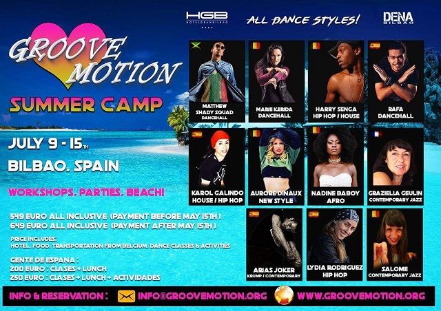 roove motion summer camp bilbao